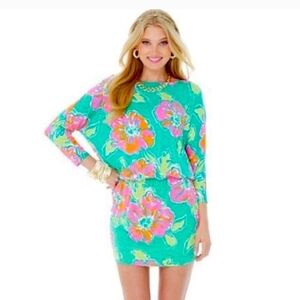 Lilly Pulitzer | Cara Dolman Sleeve Floral Dress